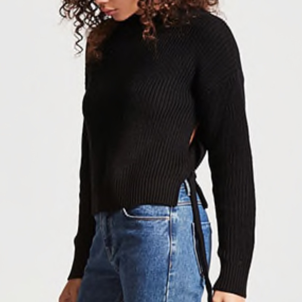 Knit cropped sweater